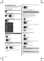 Предварительный просмотр 22 страницы Panasonic TX-24GW324 Operating Instructions Manual