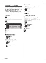 Предварительный просмотр 26 страницы Panasonic TX-24GW324 Operating Instructions Manual