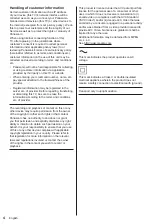 Preview for 4 page of Panasonic TX-24LS500E Operating Instructions Manual