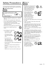 Предварительный просмотр 5 страницы Panasonic TX-24LS500E Operating Instructions Manual