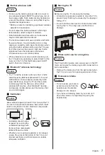 Preview for 7 page of Panasonic TX-24LS500E Operating Instructions Manual