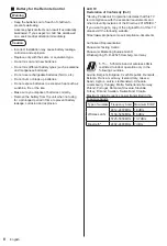 Предварительный просмотр 8 страницы Panasonic TX-24LS500E Operating Instructions Manual