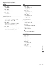 Предварительный просмотр 25 страницы Panasonic TX-24LS500E Operating Instructions Manual