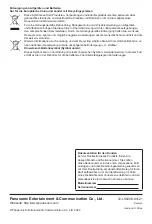 Предварительный просмотр 169 страницы Panasonic TX-24LS500E Operating Instructions Manual