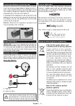 Preview for 9 page of Panasonic TX-24M330E Operating Instructions Manual