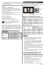 Предварительный просмотр 7 страницы Panasonic TX-24MSW504 Operating Instructions Manual