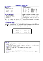 Preview for 4 page of Panasonic TX-25CK1 Service Manual