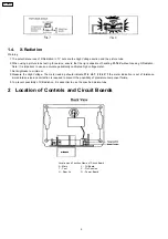 Preview for 4 page of Panasonic TX-25P20T Service Manual