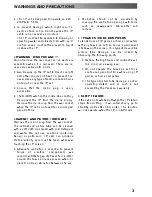 Preview for 3 page of Panasonic TX-25PN1D Operating Instructions Manual