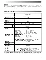 Preview for 31 page of Panasonic TX-25PN1D Operating Instructions Manual