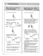 Предварительный просмотр 9 страницы Panasonic TX-25V20M Operating Instructions Manual