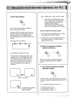 Предварительный просмотр 16 страницы Panasonic TX-25V20M Operating Instructions Manual