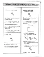 Предварительный просмотр 24 страницы Panasonic TX-25V20M Operating Instructions Manual