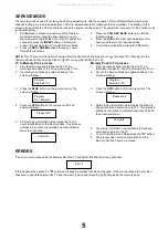 Preview for 7 page of Panasonic TX-25XD4A Service Manual