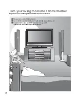 Preview for 2 page of Panasonic TX-26LE7LA Operating Instructions Manual