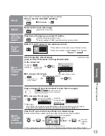 Preview for 13 page of Panasonic TX-26LE7LA Operating Instructions Manual