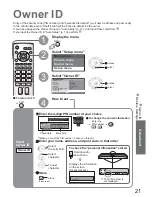 Preview for 21 page of Panasonic TX-26LE7LA Operating Instructions Manual