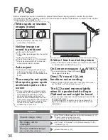 Preview for 30 page of Panasonic TX-26LE7LA Operating Instructions Manual