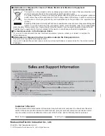 Preview for 36 page of Panasonic TX-26LE7LA Operating Instructions Manual