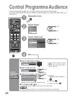 Предварительный просмотр 26 страницы Panasonic TX-26LE8L Operating Instructions Manual