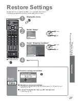 Preview for 27 page of Panasonic TX-26LE8P Operating Instructions Manual