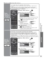 Preview for 33 page of Panasonic TX-26LE8P Operating Instructions Manual