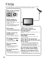 Preview for 42 page of Panasonic TX-26LE8P Operating Instructions Manual