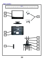 Предварительный просмотр 20 страницы Panasonic TX-26LED7F Service Manual