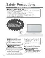 Preview for 4 page of Panasonic TX-26LM70F Operating Instructions Manual