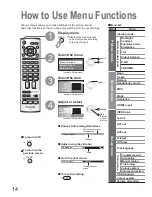 Preview for 14 page of Panasonic TX-26LM70F Operating Instructions Manual