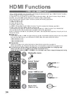 Preview for 34 page of Panasonic TX-26LMD70FA Operating Instructions Manual