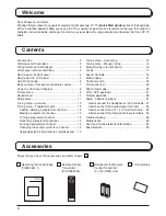 Предварительный просмотр 2 страницы Panasonic TX-26LX1F Operating Instructions Manual