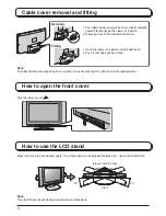 Предварительный просмотр 4 страницы Panasonic TX-26LX1F Operating Instructions Manual