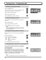 Предварительный просмотр 14 страницы Panasonic TX-26LX1F Operating Instructions Manual