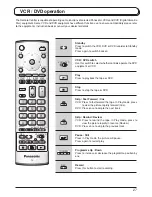 Предварительный просмотр 27 страницы Panasonic TX-26LX1F Operating Instructions Manual