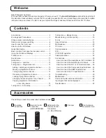 Preview for 2 page of Panasonic TX-26LX500P Operating Instructions Manual