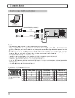 Preview for 38 page of Panasonic TX-26LX500P Operating Instructions Manual