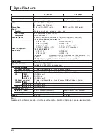 Preview for 28 page of Panasonic TX-26LX50F Operating Instructions Manual