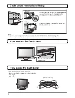 Preview for 4 page of Panasonic TX-26LX52F Operating Instructions Manual