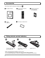 Предварительный просмотр 4 страницы Panasonic TX-26LX52L Operating Instructions Manual