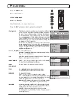 Предварительный просмотр 11 страницы Panasonic TX-26LX52L Operating Instructions Manual