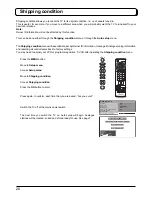 Предварительный просмотр 20 страницы Panasonic TX-26LX52L Operating Instructions Manual