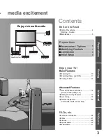 Preview for 3 page of Panasonic TX-26LX60A Operating Instructions Manual