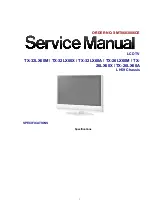 Panasonic TX- 26LX60X Service Manual preview