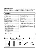 Preview for 2 page of Panasonic TX-26LX61F Operating Instructions Manual