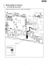 Preview for 11 page of Panasonic TX-26LX75Y-IRAN Service Manual