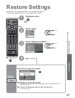 Preview for 27 page of Panasonic TX-26LX80L Operating Instructions Manual