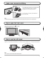 Предварительный просмотр 5 страницы Panasonic TX-26LXD1 Operating Instructions Manual