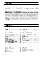 Preview for 2 page of Panasonic TX-26LXD52 Operating Instructions Manual