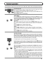 Preview for 37 page of Panasonic TX-26LXD52 Operating Instructions Manual